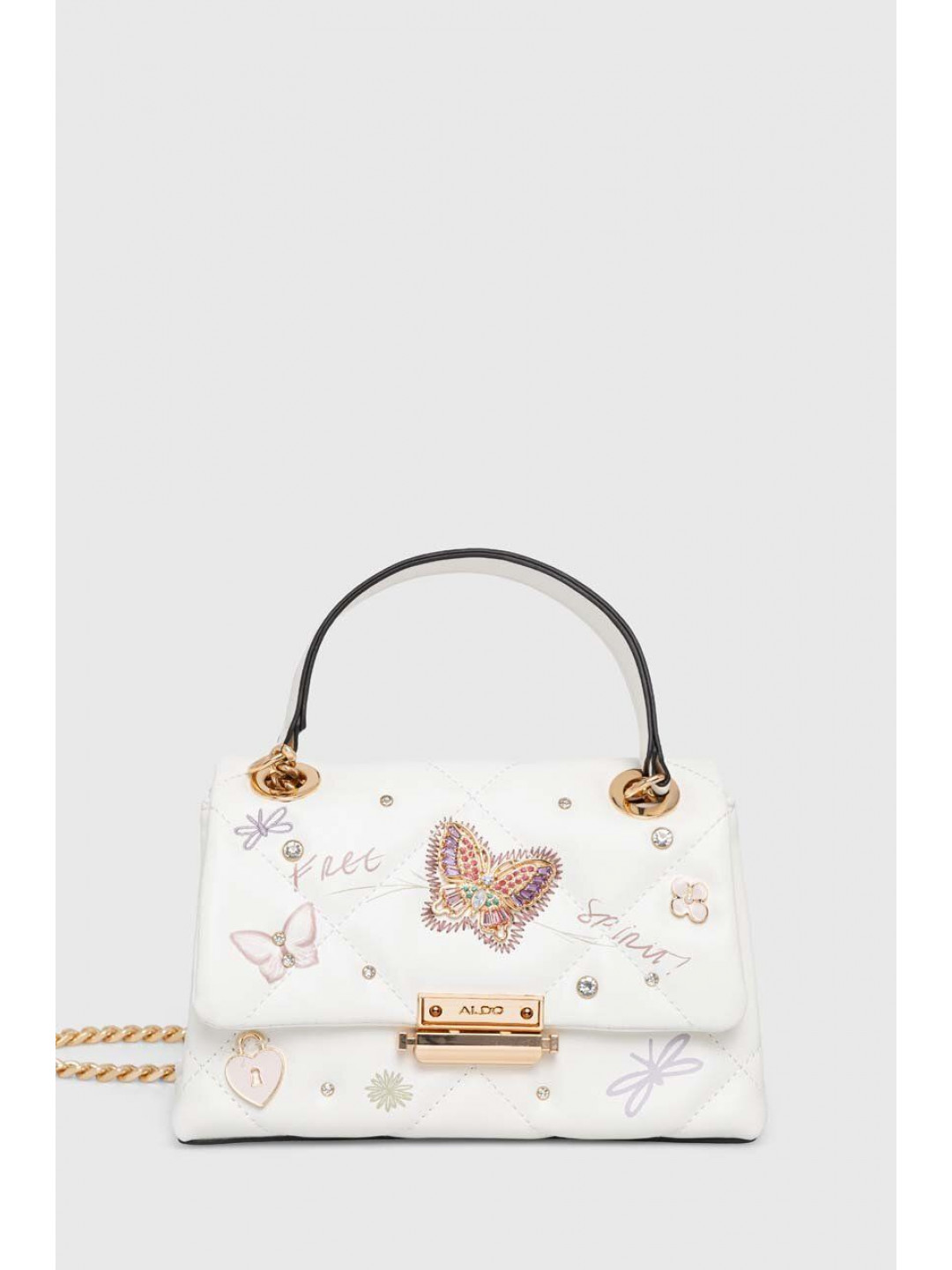 Kabelka Aldo GWIRICARRY bílá barva GWIRICARRY 112